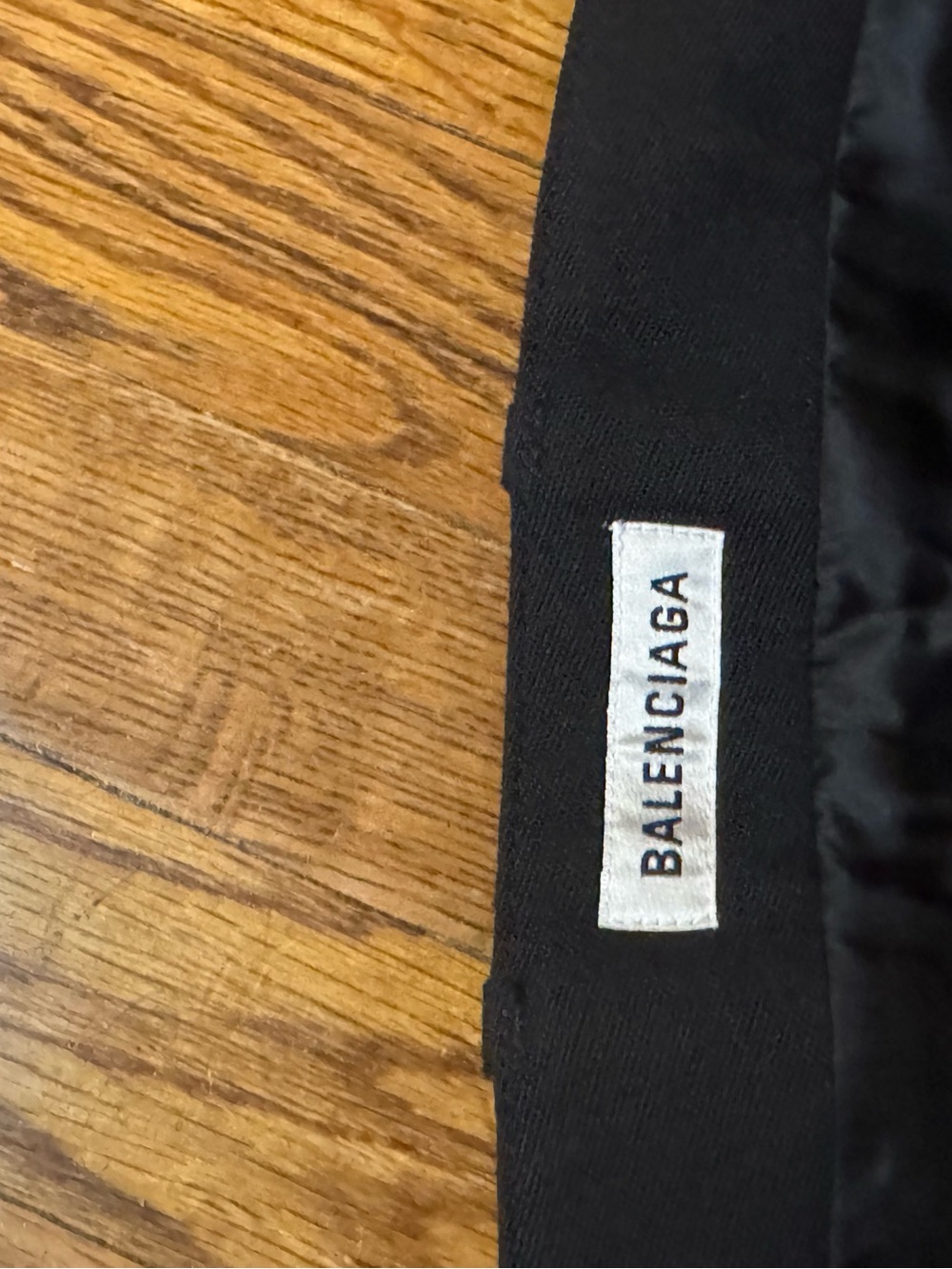 Balenciaga Black wool Maxi Trouser Skirt A-Line Silhouette like new 38 us 6 - Picture 6 of 11